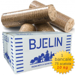 Bancale tronchetto di legno Bjelin